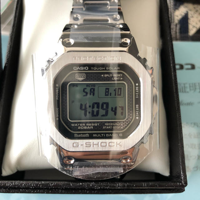 国内正規品 G-SHOCK シルバー GMW-B5000D-1JF