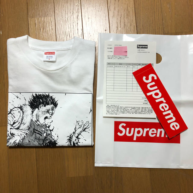 Supreme - AKIRA Supreme Arm Tee アキラ Sサイズ 白の通販 by nemu43's shop｜シュプリームならラクマ