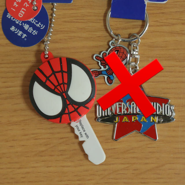 MARVEL(マーベル)のスパイダーマン キーホルダー エンタメ/ホビーのアニメグッズ(キーホルダー)の商品写真