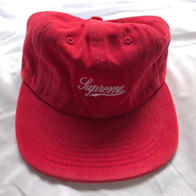 Supreme Brushed Twill Script 6-Panel