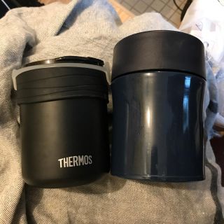 サーモス(THERMOS)のTHERMOS ごはんが炊ける弁当箱＆真空断熱スープジャーセット(弁当用品)