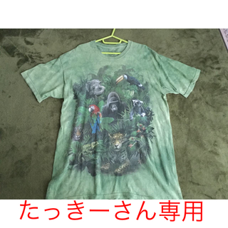 THE MOUNTAINのTシャツ(動物全員集合＆鳥ダブル)(Tシャツ/カットソー(半袖/袖なし))