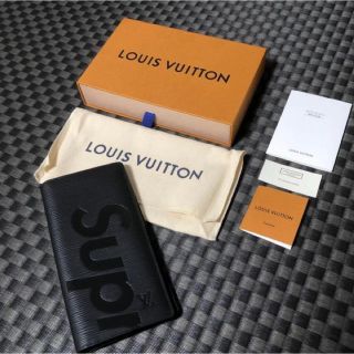 シュプリーム(Supreme)のSupreme Louis Vuitton ポルトフォイユ 財布 正規品(長財布)