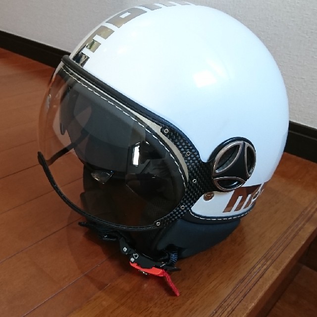 momo ジェットヘルメット 美品 バイク バイク mizudo.com