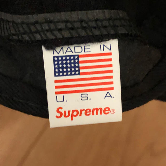 Supreme horizon 5panel cap Black 2