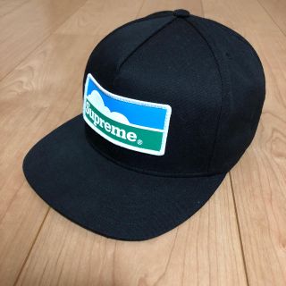 シュプリーム(Supreme)のSupreme horizon 5panel cap Black(キャップ)
