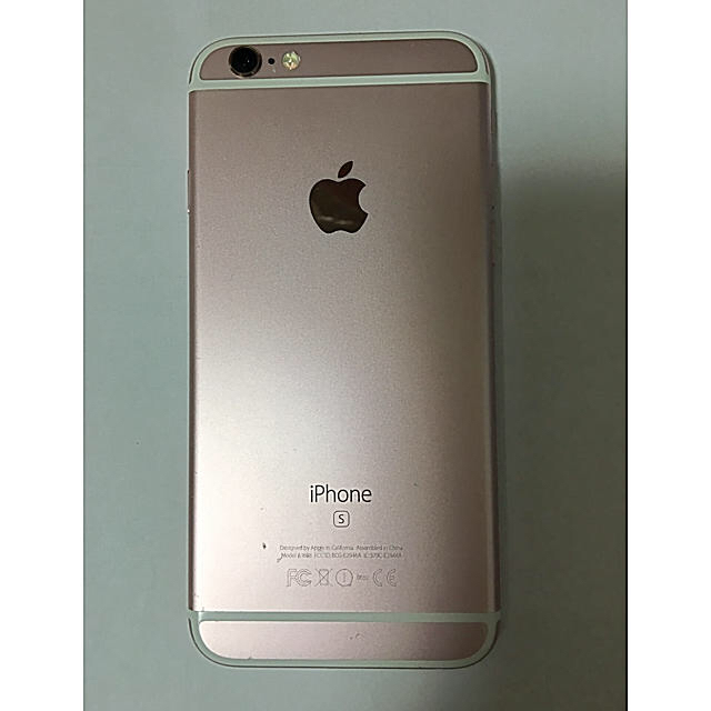 iPhone 6s 64G SIMフリー ローズゴールド 画面割れスマートフォン本体