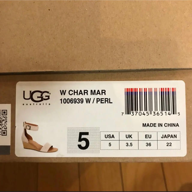 UGG(アグ)のUGG W CHAR MAR ウェッジ アンクルサンダル  レディースの靴/シューズ(サンダル)の商品写真