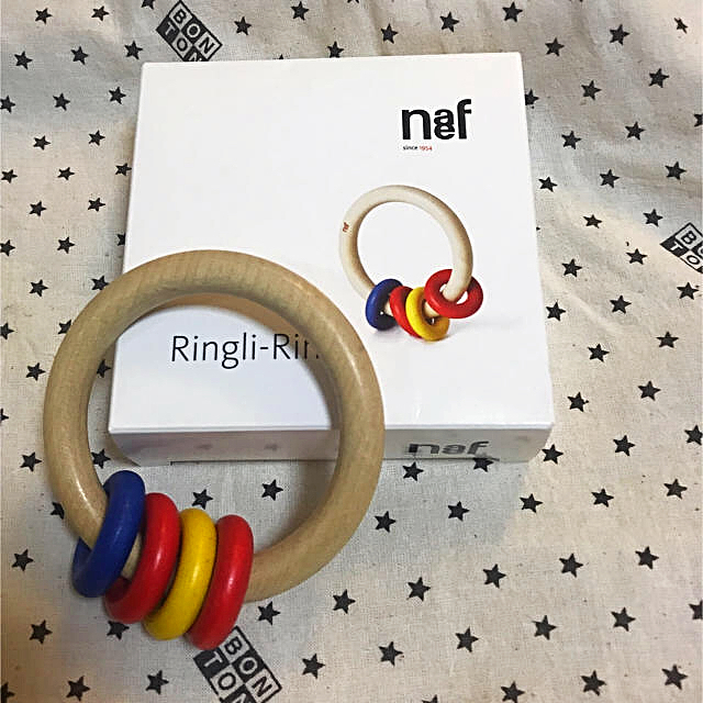 Neaf(ネフ)のnaef ネフ  ガラガラ リングリィリング Ringli-Ring キッズ/ベビー/マタニティのおもちゃ(がらがら/ラトル)の商品写真