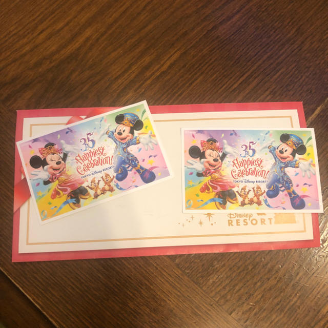 Disney(ディズニー)のディズニー ペアチケット チケットの施設利用券(遊園地/テーマパーク)の商品写真