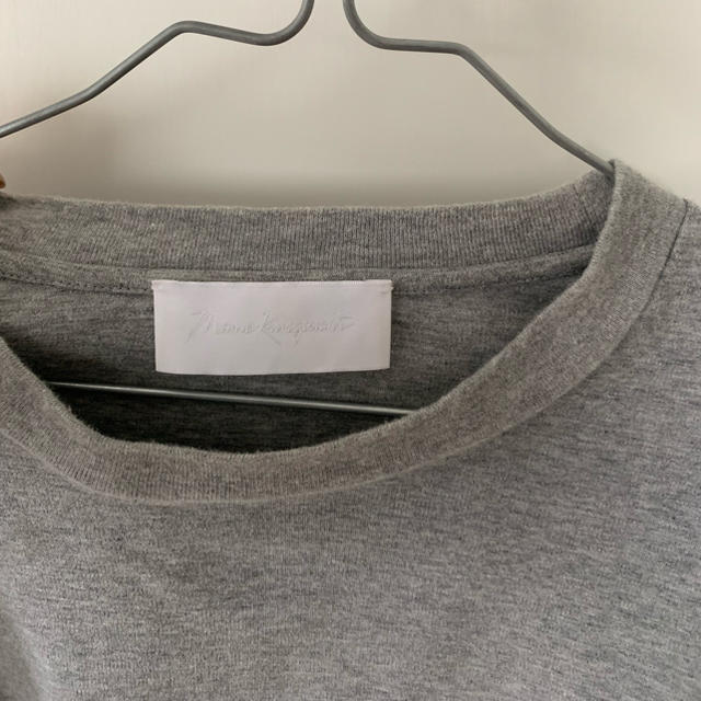 mame(マメ)のmame Grey T-shirts  レディースのトップス(Tシャツ(半袖/袖なし))の商品写真