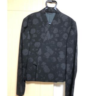 ラッドミュージシャン(LAD MUSICIAN)のLAD MUSICIAN★18aw 花 着物 kimono ショートジャケット(テーラードジャケット)