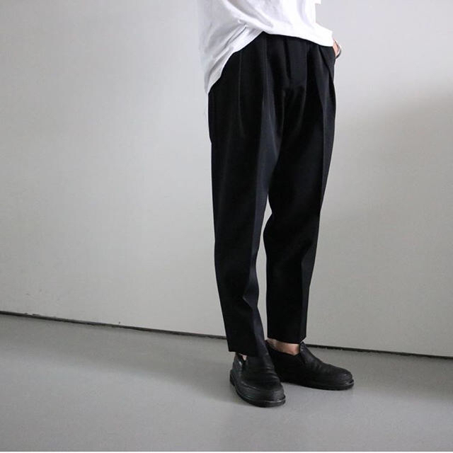 stein WIDE TAPERED TROUSERS_A