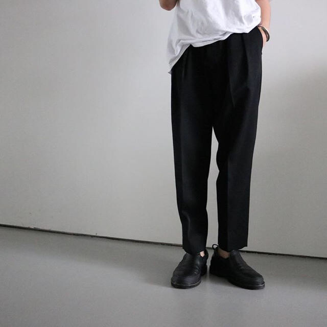 UNUSED(アンユーズド)のstein/ EX WIDE TROUSERS "BLACK"  メンズのパンツ(スラックス)の商品写真