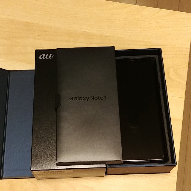 yasu【新品】au GALAXY Note9 SCV40　ブラック