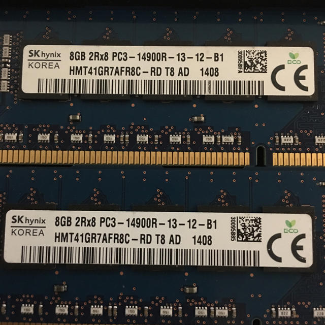 Hynix 8GB x4マイセット 1