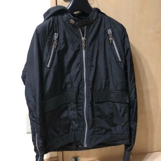 クロムハーツ(Chrome Hearts)のクロムハーツ レザー&ナイロン ジャケット(レザージャケット)