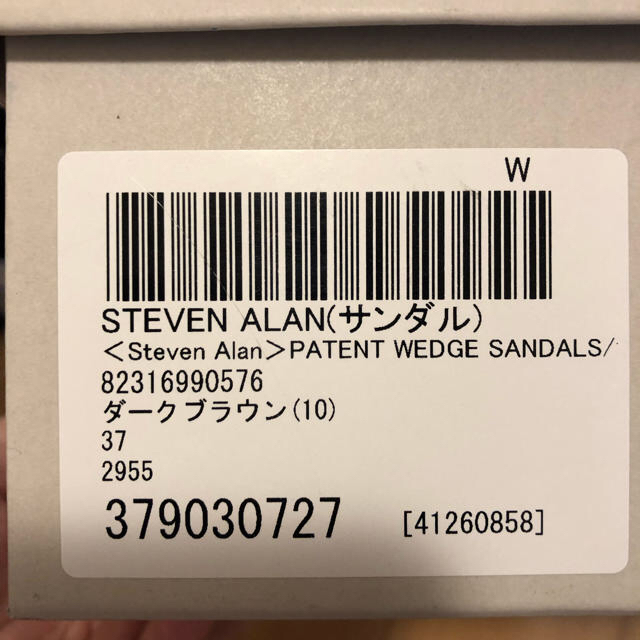 steven alan(スティーブンアラン)のスティーブンアラン サンダル レディースの靴/シューズ(サンダル)の商品写真