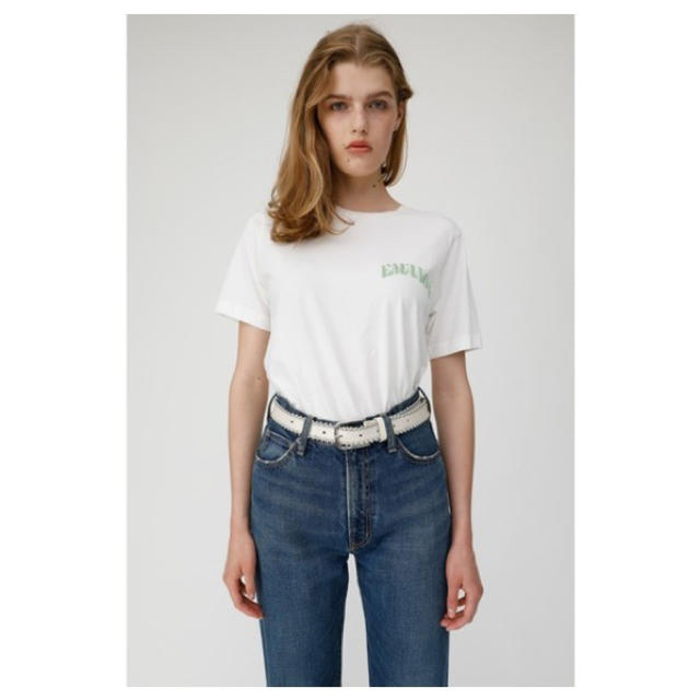 moussy(マウジー)のMOUSSY 今季 ロゴTシャツ EMANON 新品 レディースのトップス(Tシャツ(半袖/袖なし))の商品写真