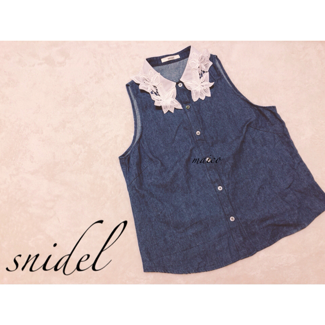 SNIDEL(スナイデル)のsnidel☆バリエカラーノースリブラウス レディースのトップス(シャツ/ブラウス(半袖/袖なし))の商品写真