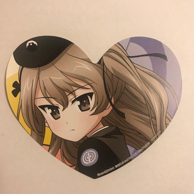 ガルパン 島田愛里寿 イラストカード エンタメ/ホビーのアニメグッズ(カード)の商品写真