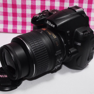 ニコン(Nikon)の⭐︎Wi-Fi対応⭐Nikon D5000 レンズキット(デジタル一眼)