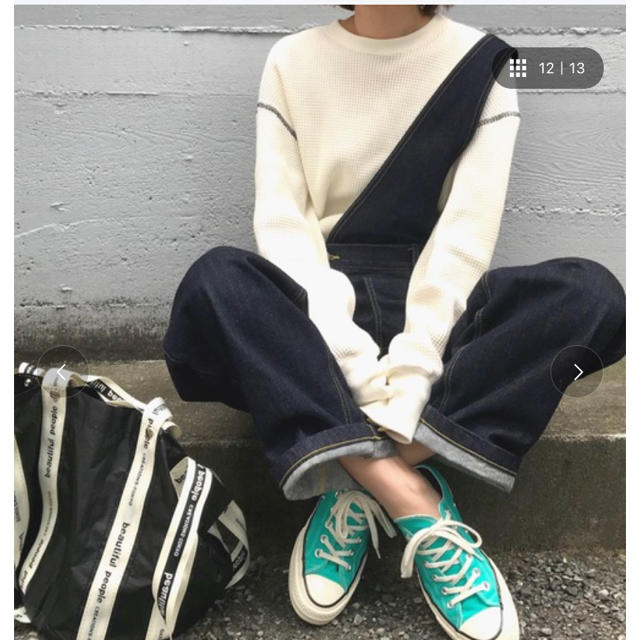 BEAUTY&YOUTH UNITED ARROWS(ビューティアンドユースユナイテッドアローズ)の6(ROKU)＞THERMAL COLOR STITCH LONG SLEEVE レディースのトップス(カットソー(長袖/七分))の商品写真