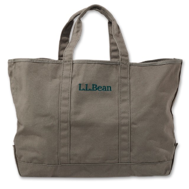 L.L.Bean(エルエルビーン)のLLBEAN グローサリートート 新品 カーキ トートバッグ エコバッグ   レディースのバッグ(トートバッグ)の商品写真