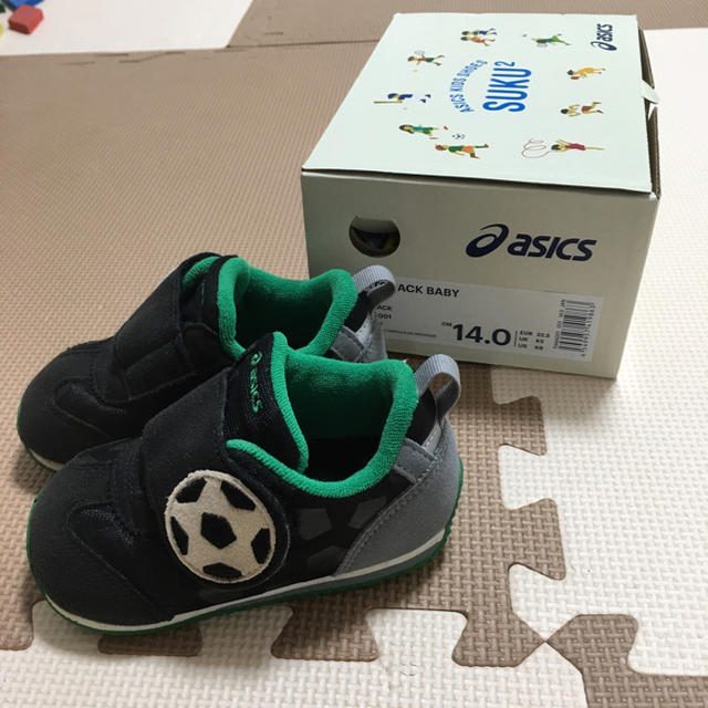 asics(アシックス)のasicsスクスク 14.0cm キッズ/ベビー/マタニティのベビー靴/シューズ(~14cm)(スニーカー)の商品写真