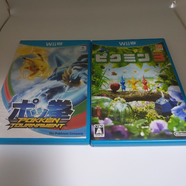 Wii U 中古 Wiiuソフト ポッ拳 ピクミン3 セットの通販 By Maskedduck S Shop ウィーユーならラクマ