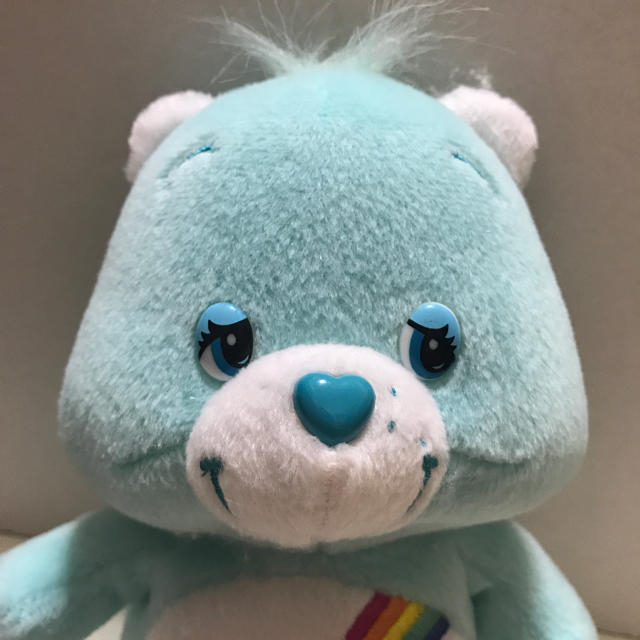 CareBears(ケアベア)のケアベア ぬいぐるみ 水色 ブルー エンタメ/ホビーのおもちゃ/ぬいぐるみ(ぬいぐるみ)の商品写真