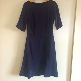 ザラ(ZARA)のzara ペプラムワンピース(ミニワンピース)