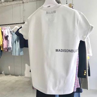 マディソンブルー(MADISONBLUE)のマディソンブルー 2018 バックロゴTシャツ(Tシャツ(半袖/袖なし))