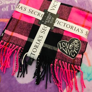 ヴィクトリアズシークレット(Victoria's Secret)の新品ヴィクトリアシークレット マフラー  チェック(マフラー/ショール)