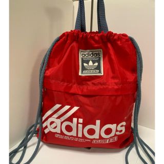 激レア90s！adidasトレフォイルロゴナイロンビッグバックパック リュック