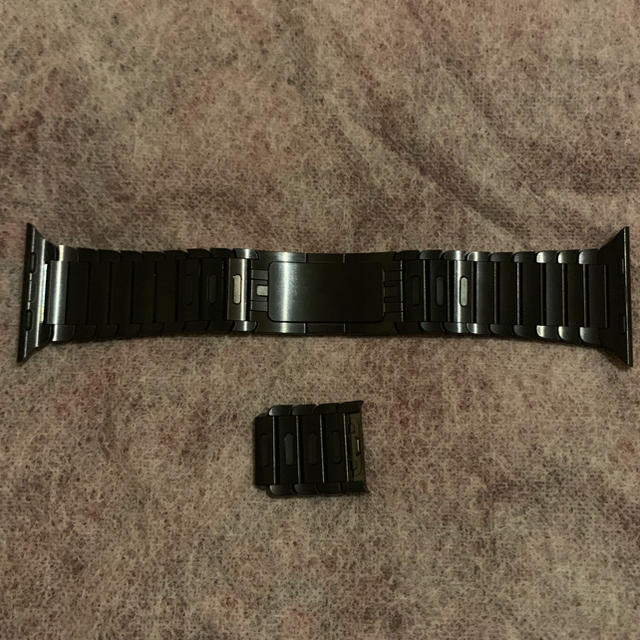 Apple Watch リンクブレスレットブラック 42mm 44mm用 正規品 Apple Watch リンクブレスレットブラック 42mm 44mm用 正規品