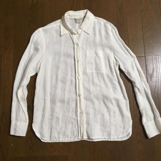 ジェイクルー(J.Crew)のJ.CREW 麻 リネン 長袖シャツ SーM(シャツ/ブラウス(長袖/七分))