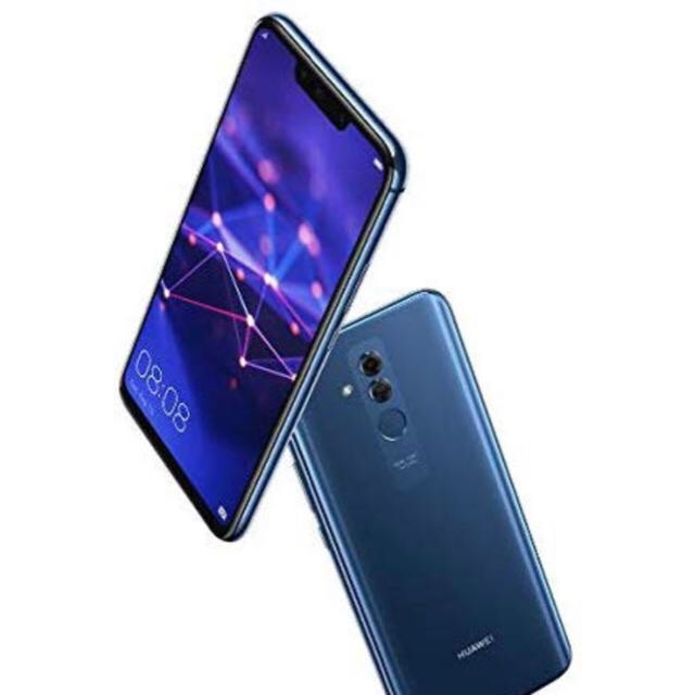 HUAWEI Mate 20 lite  ブルースマートフォン/携帯電話