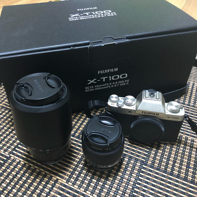 直送商品 富士フイルム - 富士フイルム X-T100 ミラーレス 一眼 カメラ
