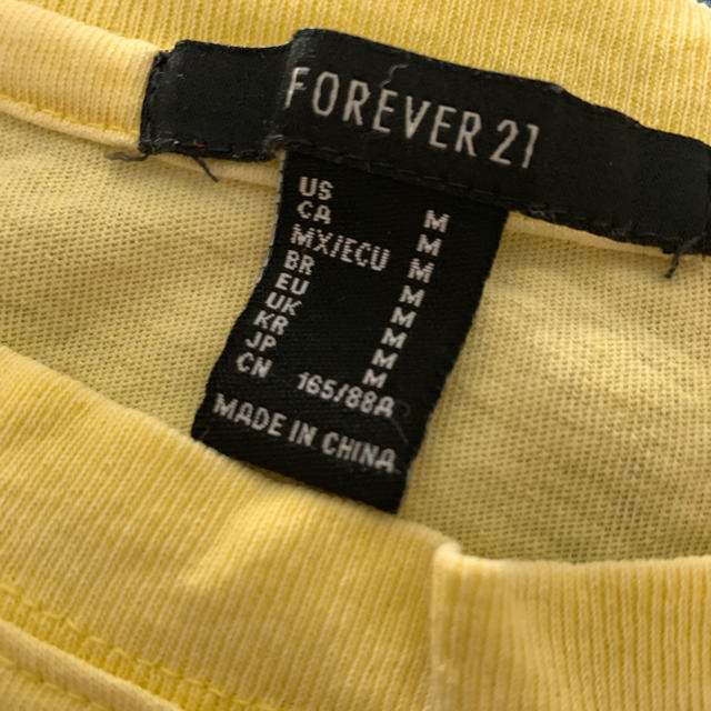 FOREVER 21(フォーエバートゥエンティーワン)のTシャツ * M レディースのトップス(Tシャツ(半袖/袖なし))の商品写真