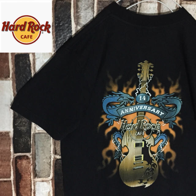 ハードロックカフェ　(Hard Rock CAFE)　バックプリント　Tシャツ