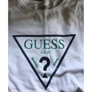 ゲス(GUESS)のゲス GUESS グリーンレベル Tシャツ(Tシャツ/カットソー(半袖/袖なし))