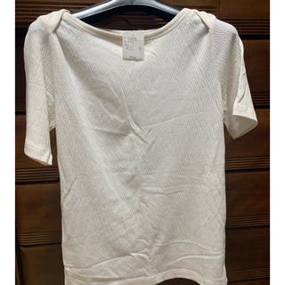 ショコラフィネローブ(chocol raffine robe)の白 Tシャツ(Tシャツ(半袖/袖なし))
