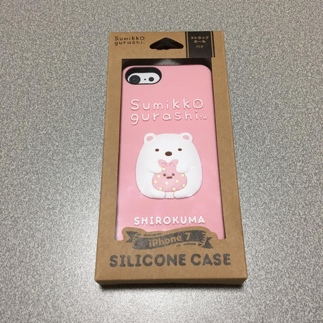 サンエックス(サンエックス)のすみっコぐらし♡iPhone7ケース スマホ/家電/カメラのスマホアクセサリー(iPhoneケース)の商品写真