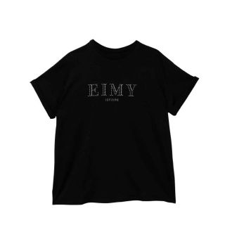 エイミーイストワール(eimy istoire)のeimy istoire  エイミー   スタッズ ロゴTシャツ  BK(Tシャツ(半袖/袖なし))