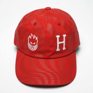 ハフ(HUF)の新品 HUF x SPITFIRE キャップ 赤 スピットファイヤー ハフ(キャップ)