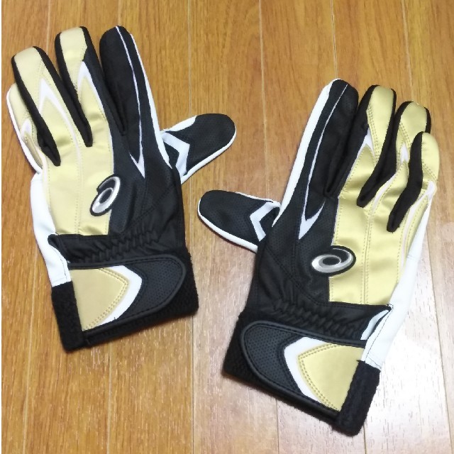 asics(アシックス)のアシックス　バッティング手袋　両手用Lサイズ スポーツ/アウトドアの野球(ウェア)の商品写真