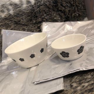 マリークワント(MARY QUANT)の【MARY QUANT】ランチョンマット/食器/ボウル/ペア/非売品/ノベルティ(テーブル用品)