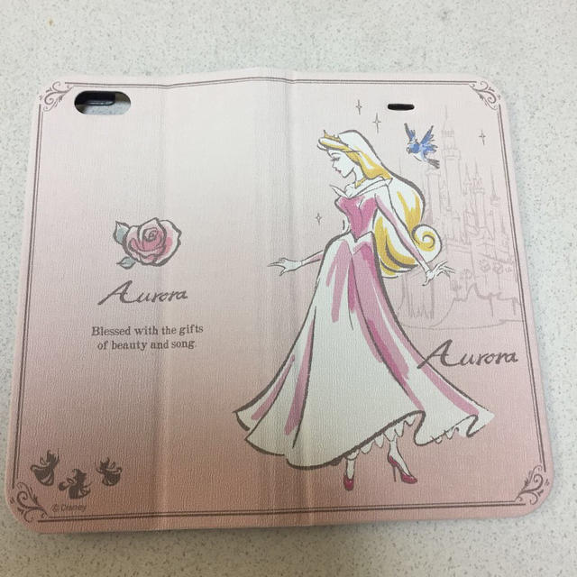 Disney(ディズニー)のオーロラ姫 iPhone6 ケース スマホ/家電/カメラのスマホアクセサリー(モバイルケース/カバー)の商品写真