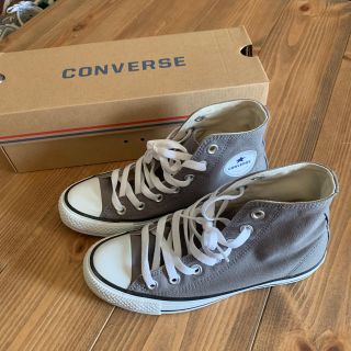 コンバース(CONVERSE)のconverse グレー 23センチハイカットスニーカー(スニーカー)